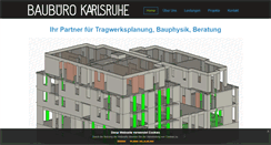 Desktop Screenshot of baubuero-karlsruhe.com